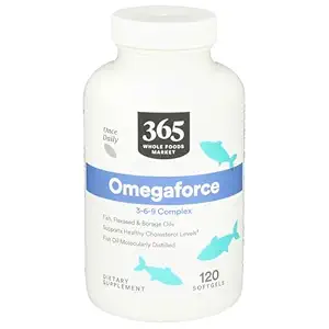 365 by Whole Foods Market, Omegaforce 3-6-9 Complex, 120 Count
