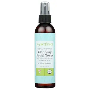 Organic Blemish Control Clarifying Facial Toner, 6 FZ
