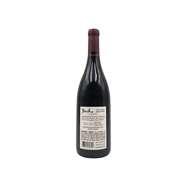 Pinot Noir Ginger's Cuvee, 750 ML 5