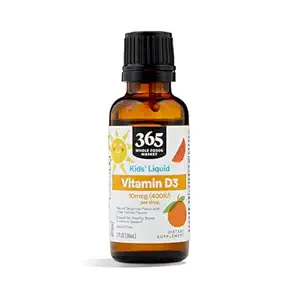 365 By Whole Foods Market, Vitamin D-3 Liquid 400Iu Tangerine Flavor, 1 Ounce