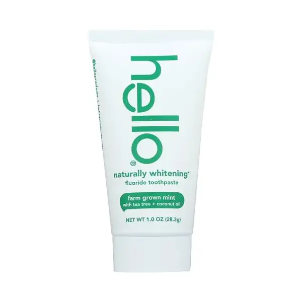 Farm Grown Mint Naturally Whitening Toothpaste, 1 OZ 1