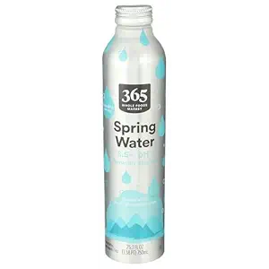 365 by Whole Foods Market, Mineral Spring Water, 25.3 Fl Oz