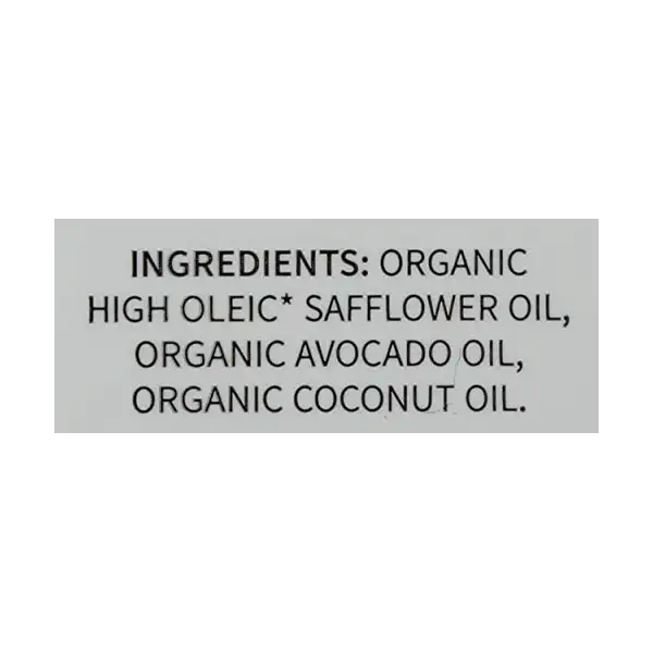 Organic Blend Oil 16.9floz 4