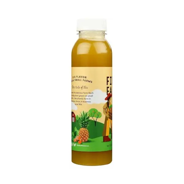 Pineapple Basil Turmeric Juice 6