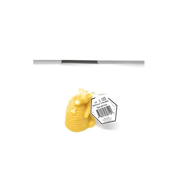 Beeswax Bear With Hive Molded Candle 3