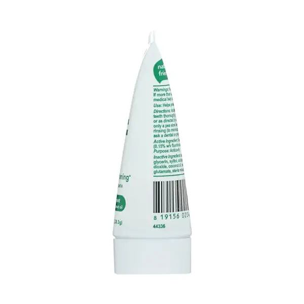 Farm Grown Mint Naturally Whitening Toothpaste, 1 OZ 6