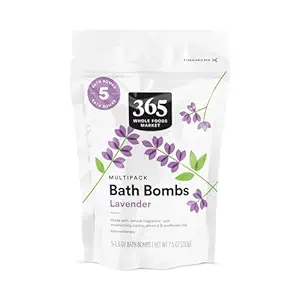 365 by Whole Foods Market, Lavender Bath Bombs, 5 Count
