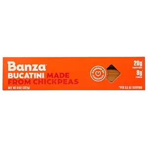 Chickpea Bucatini Pasta, 8 OZ