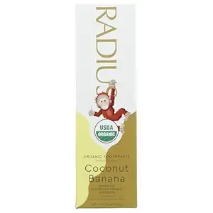 Organic Coconut Banana Kids Toothpaste, 3 OZ