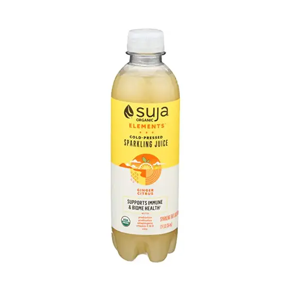Organic Ginger Citrus Cold-Pressed Sparkling Juice, 12 FZ 1