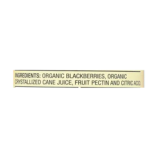 Organic Blackberry Preserve, 10 OZ 4