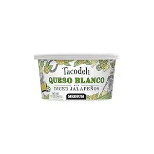 Queso Blanco with Jalapenos, 12 OZ