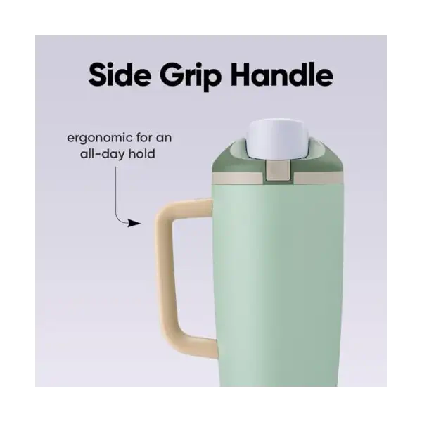 Freesip Tumbler 40Oz Eucalyptus, 1 EA 5