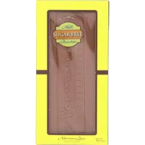 Sugar Free Milk Chocolate Bar, 3.5 OZ