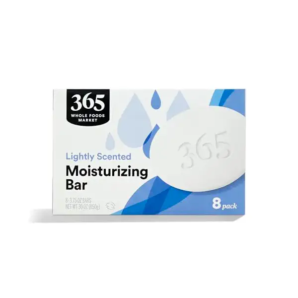 365 by Whole Foods Market, Bar Soap, Lightly Scented, 8 Count, 30 Ounce 1