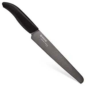 Ceramic Black Slicing/Bread Knife 7in, 1 EA