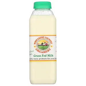 100% Grassfed Cream Top Milk, 16 FZ