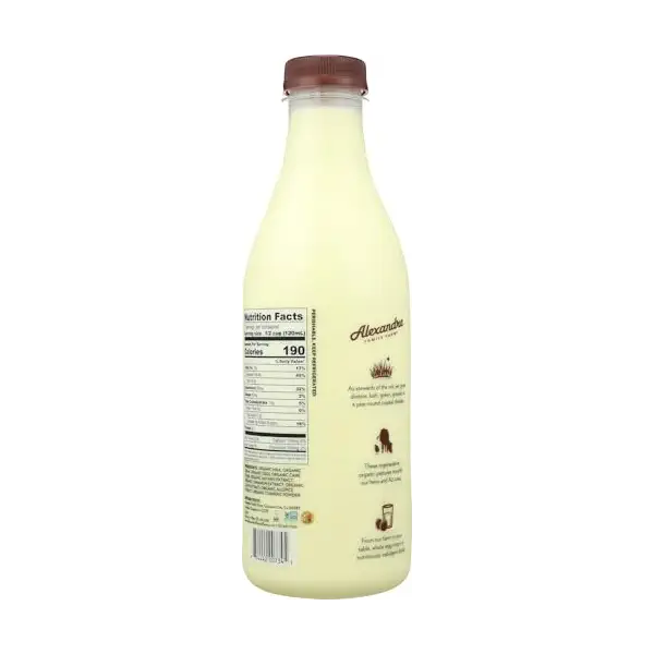Organic A2 Eggnog, 28 FZ 2