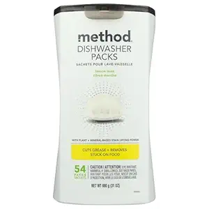 Lemon Mint Dishwasher Detergent Packs, 31 OZ