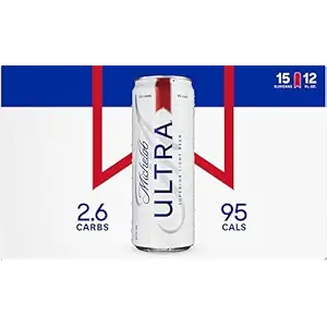 Ultra Lager 15pk Cans, 12 FZ