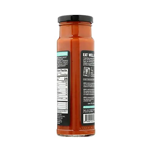 Organic Coconut Curry Indian Cooking Sauce, 9.2 OZ 2