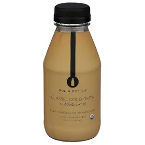Organic Cold Brew Almond Latte, 11 FZ