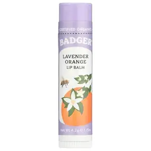Organic Lavender Orange Lip Balm, 0.15 OZ