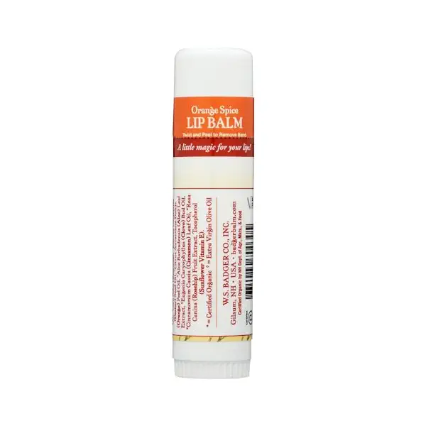 Organic Orange Spice Lip Balm 2