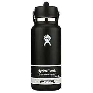 Wide Flex Straw Cap Bottle 32oz, 1 EA