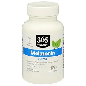 365 Everyday Value, Melatonin Lozenges 2.5mg, Peppermint Flavor, 120 CT