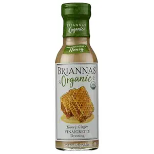 Organic Honey Ginger Vinaigrette Dressing, 10 FZ