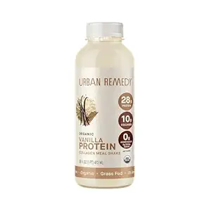 Organic Vanilla Protein Collagen Meal Shake, 16 FZ