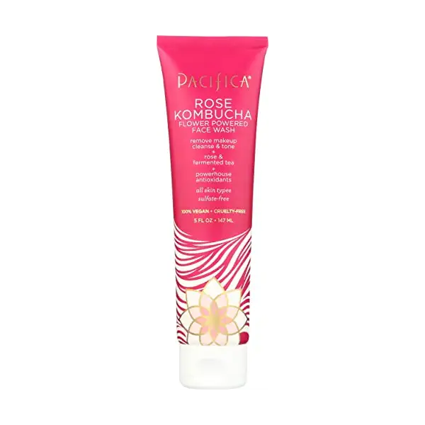 Rose Kombucha Flower Powered Face Wash, 5 FZ 1