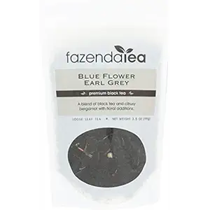Blue Flower Loose Leaf Earl Grey Tea, 3.5 OZ