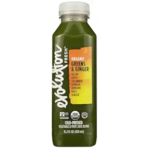 Organic Sweet Greens And Ginger Juice, 15.2 FZ