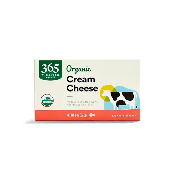 Organic Cream Cheese Bar, 8 OZ 1