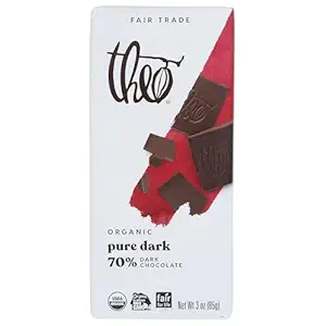 Organic Rich 70% Dark Chocolate Bar, 3 OZ