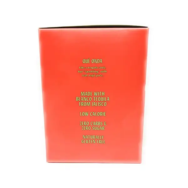 Sparkling Tequila Soda Lime 4pk Cans, 12 FZ 2