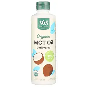 Organic Unflavored MCT Oil, 16 FZ