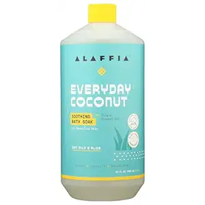 Oatmilk and Aloe Coconut Everyday Bath Soak, 32 FZ