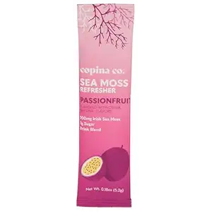 Passionfruit Sea Moss Refresher Sgl, 0.18 OZ