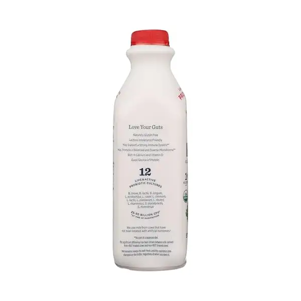 Organic Lowfat Strawberry Kefir, 32 FZ 6
