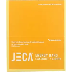 Coconut & Curry Energy Bar 12 Count, 1.8 OZ