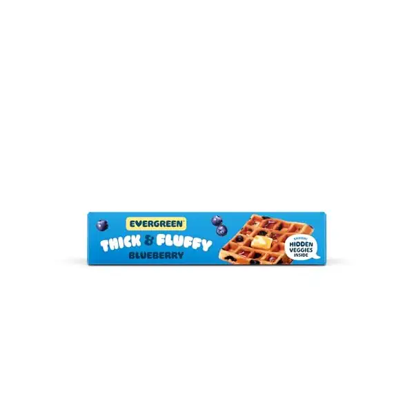 Thick & Fluffy Blueberry Waffles 8