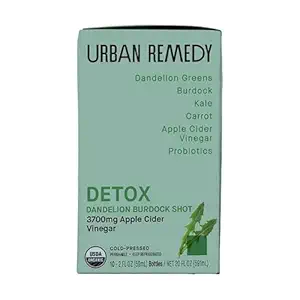 Organic Detox Shot 10 Count, 2 FZ