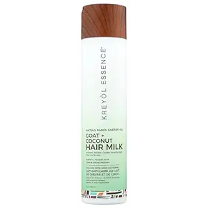 Haitian Black Castor Oil, Goat & Coconut Hair Milk, 8 OZ