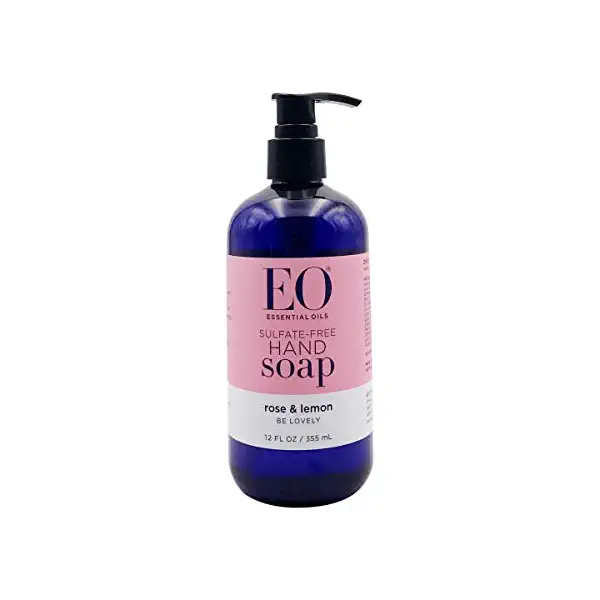 Rose & Lemon Hand Soap, 12 FZ 1