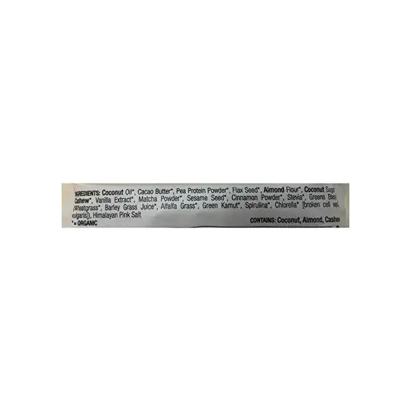 Organic Matcha Energy Bars 7ct, 1.8 OZ 3