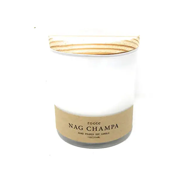 Nag Champa Soy Candle White Tumbler 1