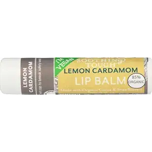 Organic Lemon Cardamom Lip Balm, 0.25 OZ
